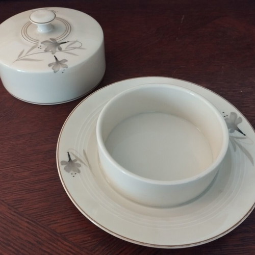 Vintage Alt Schönwald Bavaria Porcelain Butterdish like new