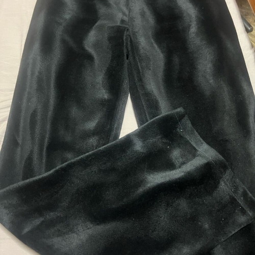 Vintage velour set jacket S and pants L like new, black