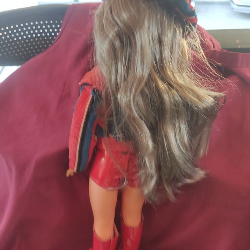 El Greco Katrin doll used, 1970s, approx. 40 cm