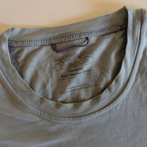 Patagonia Cap Cool Merino wool shirt size S like new, blue turquoise