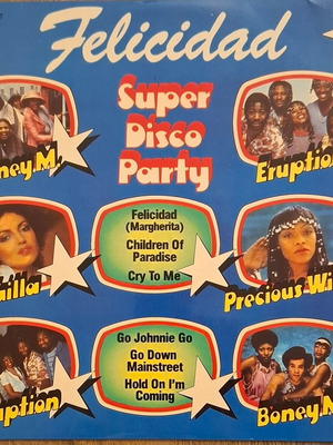 Felicidad Super Disco Party Vol. 4 βινύλιο μεταχειρισμένο