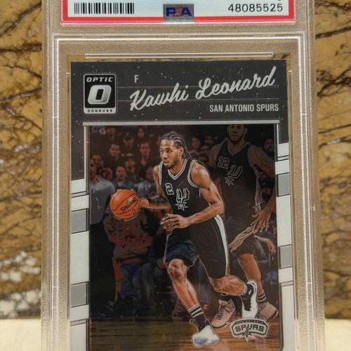 2016 Panini Donruss Optic NBA Basketball Kawhi Leonard PSA 9 card new