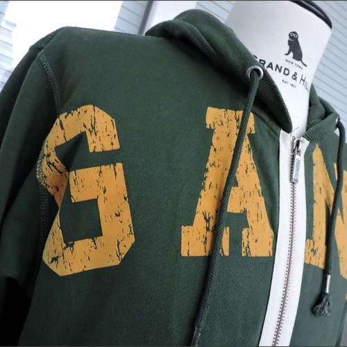 Gant men's hoodie dark green size L like new