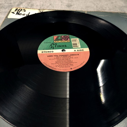 INXS Need You Tonight Mediate 12" vinyl maxi single used