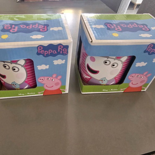Peppa Pig mugs new, pack of 2