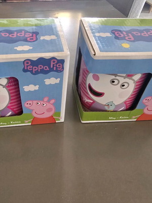 Peppa Pig mugs new, pack of 2