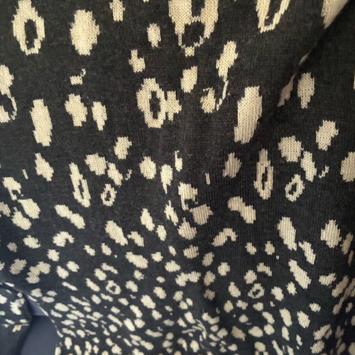 Gianni Versace designer vintage sweater animal print used