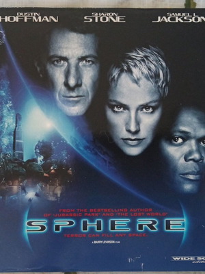 Sphere LaserDisc μεταχειρισμένο, widescreen επιστημονικής φαντασίας με Dustin Hoffman