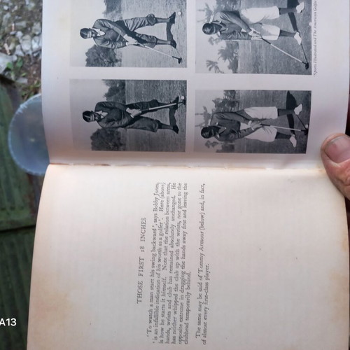 Golf book used, stories and training