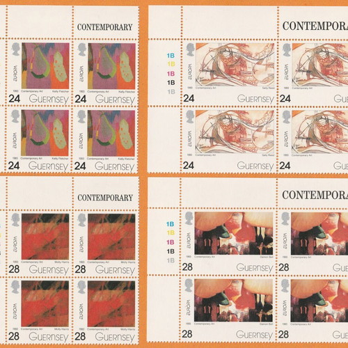 Guernsey 1993 Europa CEPT set of four new
