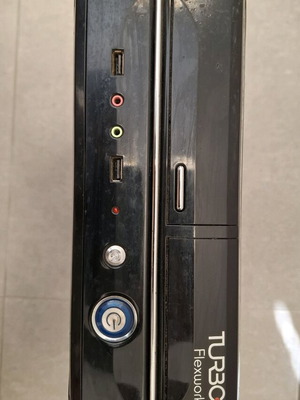 Σταθερός υπολογιστής Turbox Flexwork μεταχειρισμένος με Intel Core i3-3240, 8GB RAM, SSD 480GB