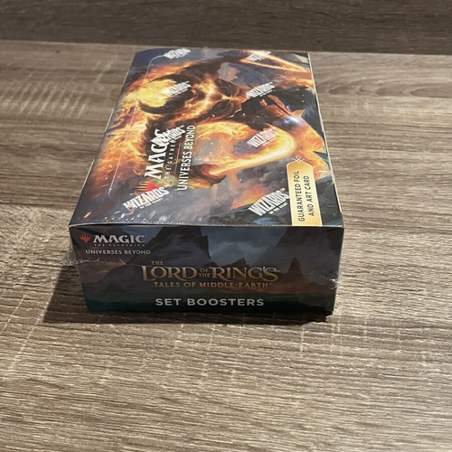 Magic the Gathering Lord of the Rings booster box new sealed