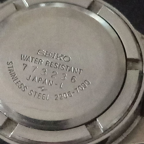 Seiko wristwatch women's used with glass defect