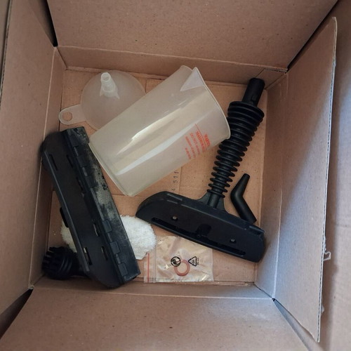 Crown SC-160H handheld steam cleaner like new with accessories and box