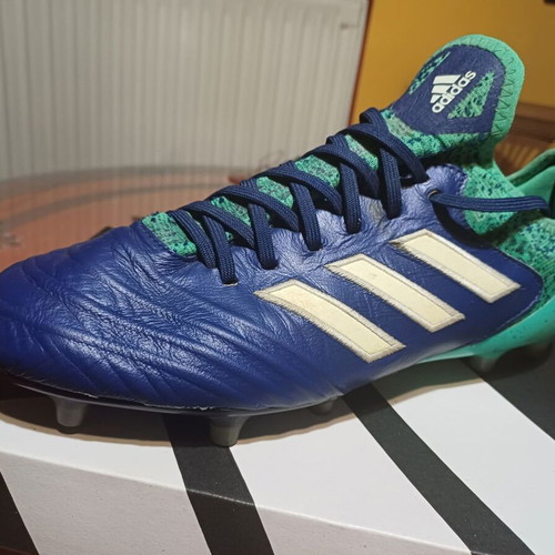 Adidas Football Shoes Like New Size 42 1/2 Blue Green