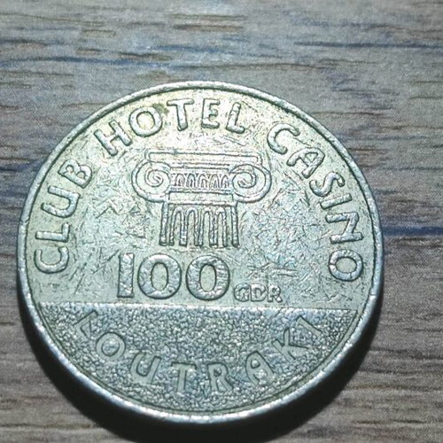 100 Drachma Casino Loutraki Token used