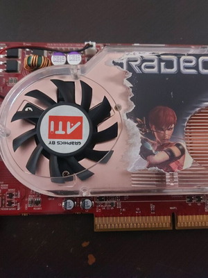GECUBE Radeon X1600 Pro 512MB DDR2 AGP8X graphics card used