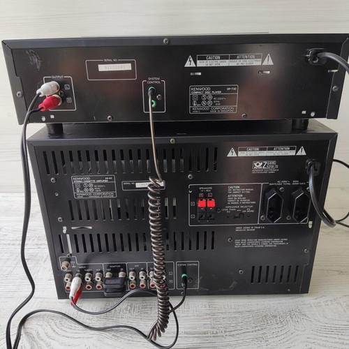 Kenwood AX-43 Stereo System with DP-730 CD Player and RC-M43 Remote