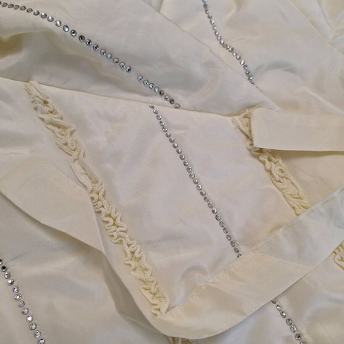 Blumarine baby infant outing suit like new with crystals
