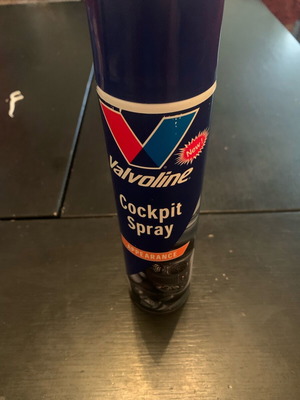 Valvoline cockpit spray collectible like new 2000’s