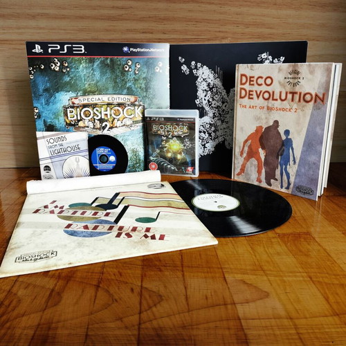 Bioshock 2 PS3 Special Edition collector's set