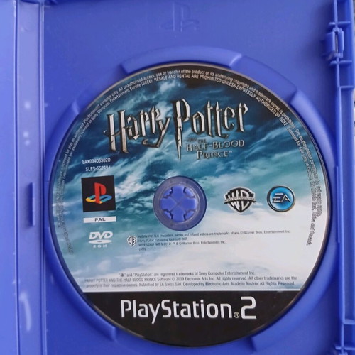 Harry Potter and the Half Blood Prince PS2 game used