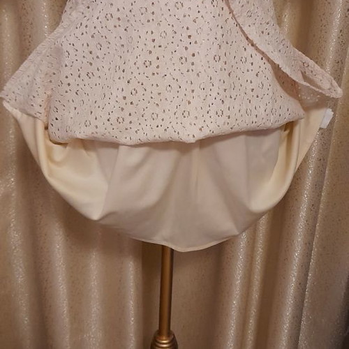 Beige lace dress Pull&Bear like new, size L