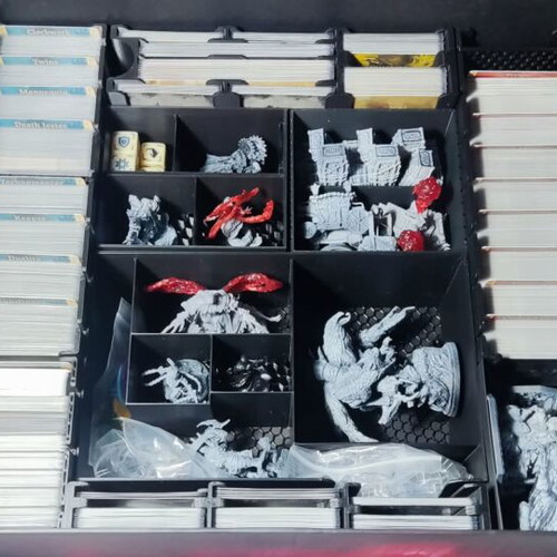 Grimcoven 3D printed insert for board game standees edition