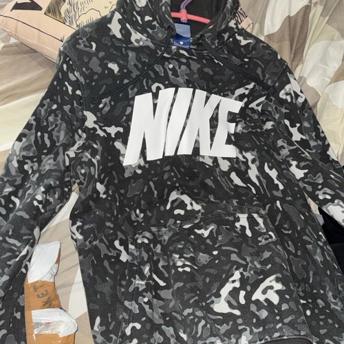 Nike Hoodie size S used, black and grey