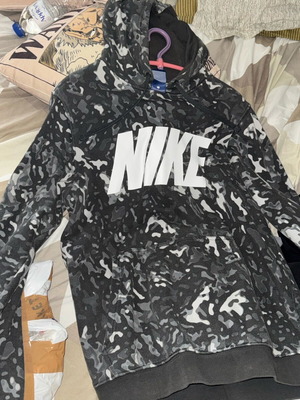 Nike Hoodie size S used, black and grey