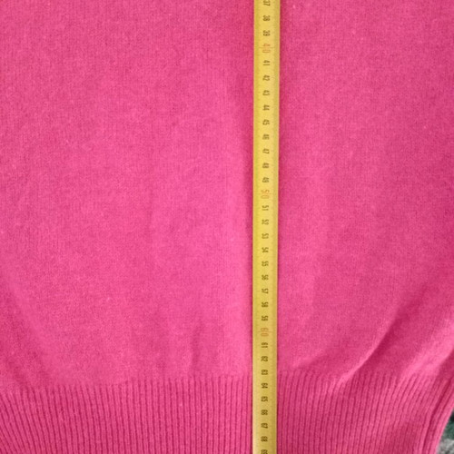 Dur sleeveless sweater used, pink, large