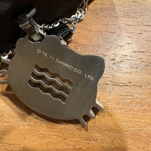 Hello Kitty Aquarius Stainless Steel Necklace new, original