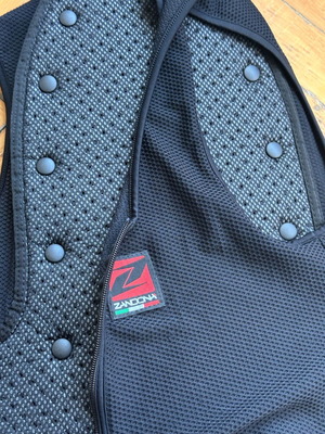 Back Protector for Extreme Sports used, ski season worn