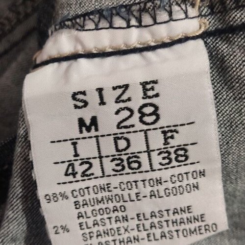 Denim Medium Cotton Dress like new, gray and blue