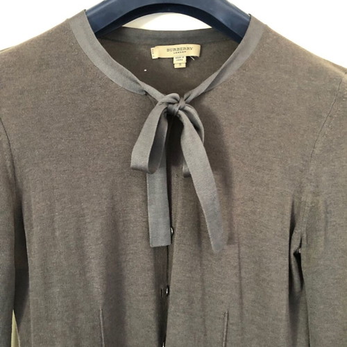 Burberry women's cardigan grey like new, cashmere