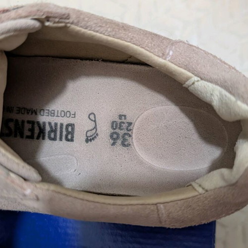 Birkenstock athletic shoes 36 light pink like new