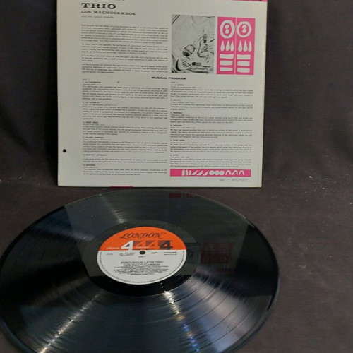 Los Machucambos Percussive Latin Trio vinyl used