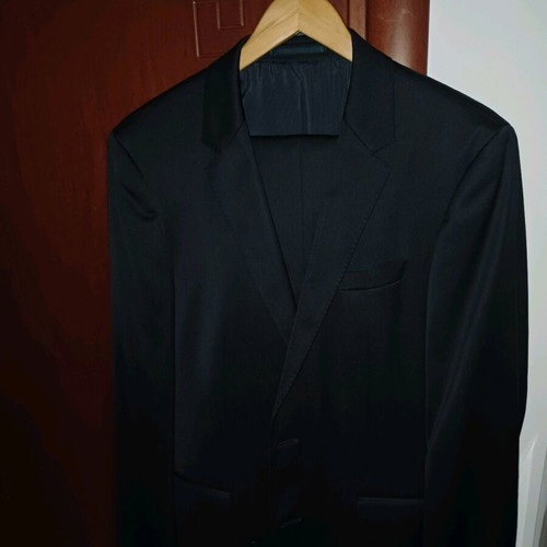 Boss suit like new, men's, black and blue