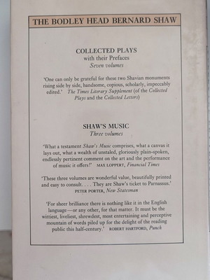 Bernard Shaw Collected Letters Vol. I like new