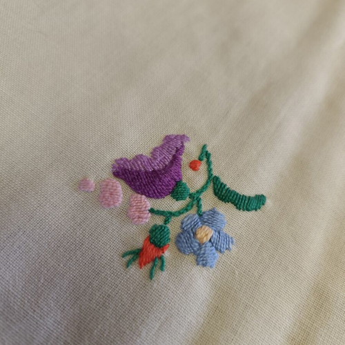 Embroideries used, set of 2, 160 x 65 cm each