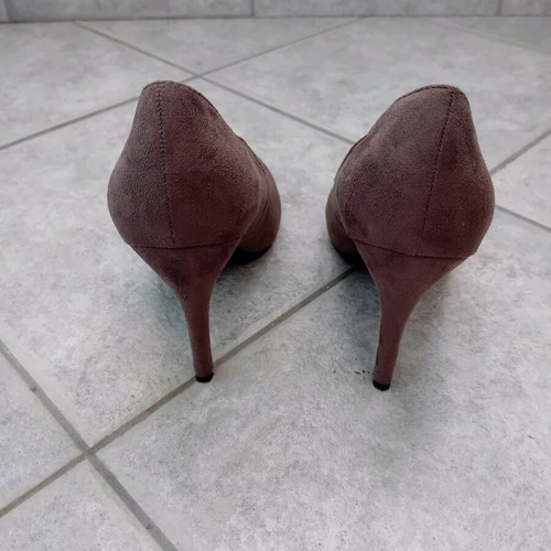 Migato brown high heel pumps size 41 like new