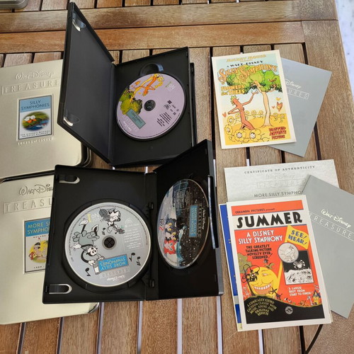 Walt Disney Treasures DVD collectible, like new, 15 limited tin boxes