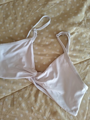 White bustier size S like new
