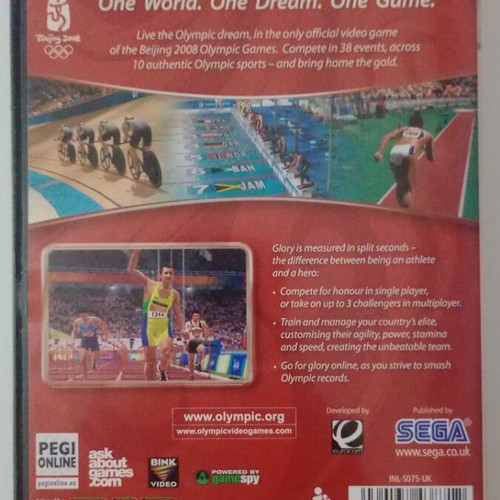 Beijing 2008 videogame used, PC