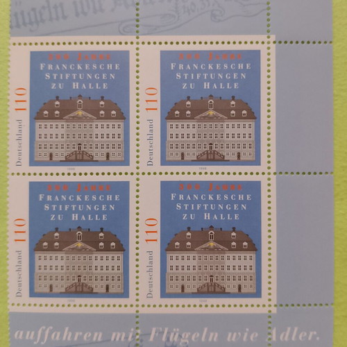 Germany 1998 First Day Cover Stamp set, Bonn cancellation, mint