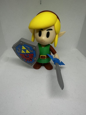 Link decorative figure from Legend of Zelda like new, 3D print