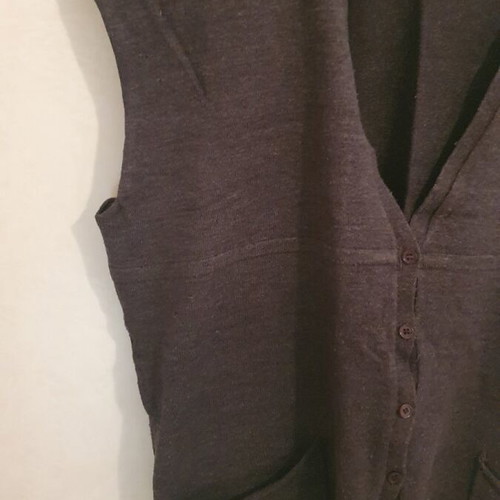 Aggressive vest in blue gray shade like new
