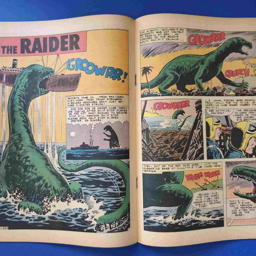 Submarine Attack Charlton Comics comic book used