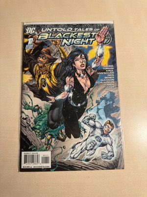 DC Comics Untold Tales of Blackest Night First Issue #1 like new, English