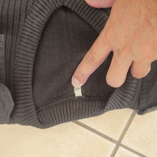 Military Wool Sweater used, small size